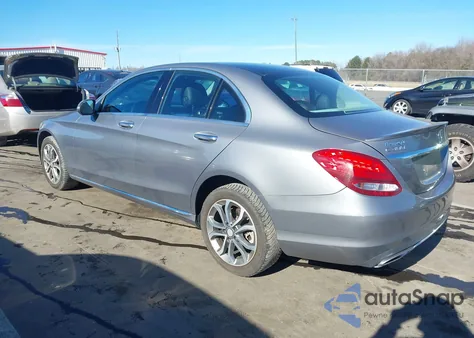 2016 Mercedes-Benz C 300 4Matic from USA, damaged, VIN WDDWF4KB3GR124998